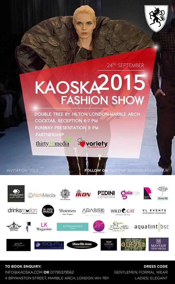 Diana Buraka - Kaoska poster- 11Sept2015